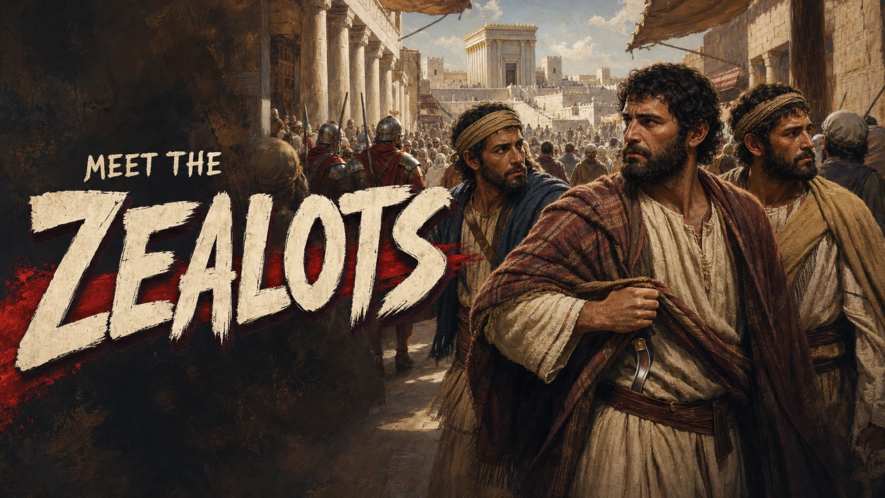 Meet the Zealots YouTube thumbnail design